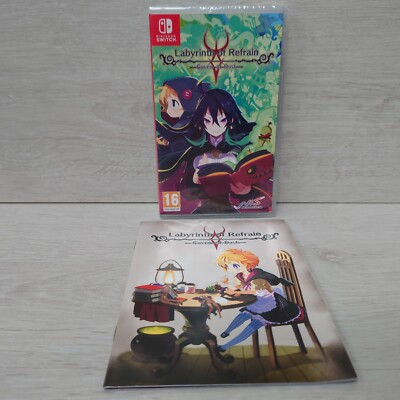 Nintendo Switch Labyrinth of Refrain: Coven of Dusk + Artbook - PAL Neu Sealed!