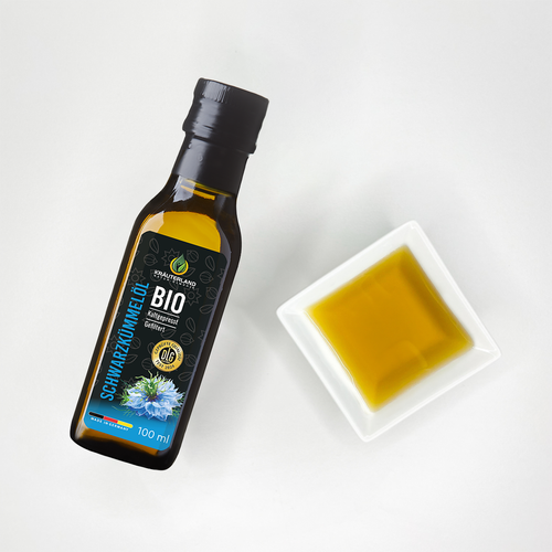KRÄUTERLAND Bio Schwarzkümmelöl GEFILTERT 100ml, kaltgepresst vom Hersteller - Bild 7 von 11