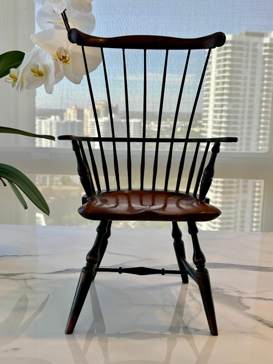 Vintage Bob Timberlake Miniature Comb-Back Chair | eBay