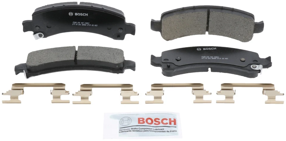 For 2003-2006 GMC Yukon XL 1500 RWD Bosch QuietCast Ceramic Brake Pads Rear 2004 - Image 3 of 4
