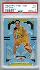 SUE BIRD 2020 Panini Prizm WNBA SILVER Prizm Card #53 🏀 PSA 9 (Mint) 🏆 STORM  