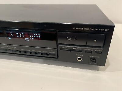 Sony CDP-297 CD Player Japan Made 1992 | eBay Sony CDP-297 CD Player Japan Made 1992 | eBay