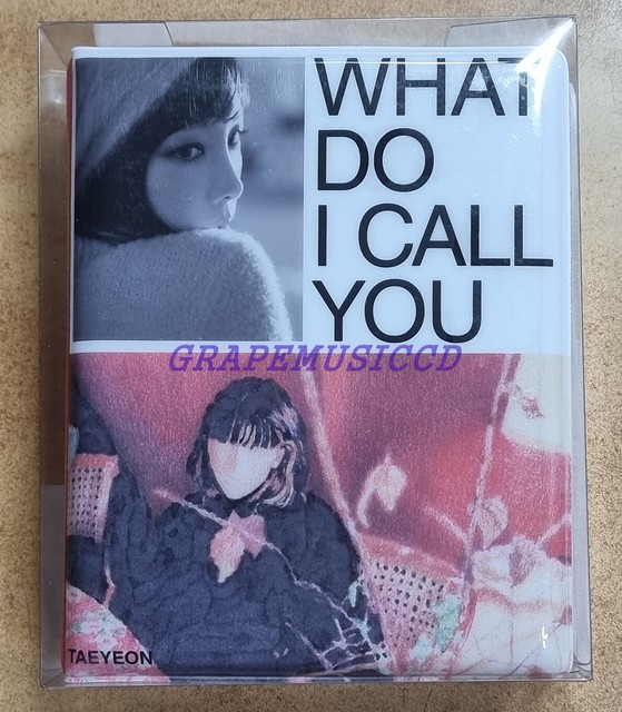 TAEYEON GOODS What Do I Call You MINI COLLECT BOOK + 12 POLAROID PHOTOCARD NEW