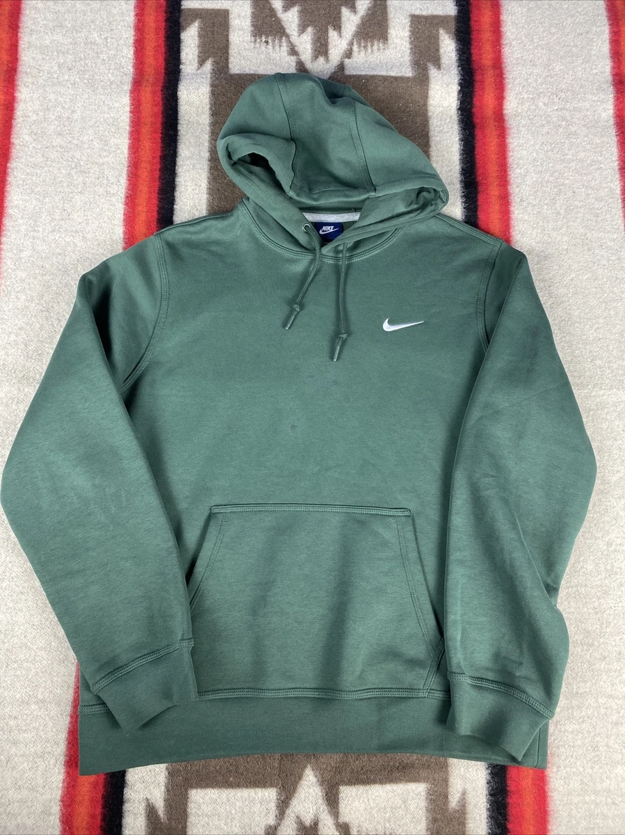 Snel slagader Kan niet lezen of schrijven Nike Air Army Olive Green Hoodie Sweatshirt Mens sz L Small Swoosh Club |  eBay