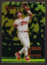 1995 Select Certified Mirror Gold #43 Carlos Baerga: (Parallel): Indians