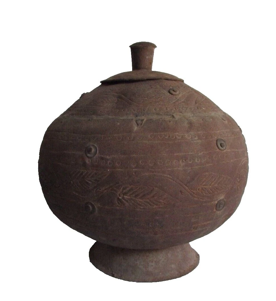 Vintage Original Iron Pot Asian Antiques