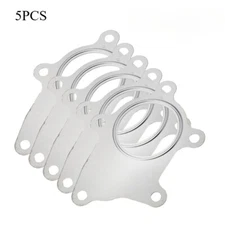 5PCS T3 T4 5 Bolt Stainless Steel Turbo Discharge Gasket A/R.63 Flange New