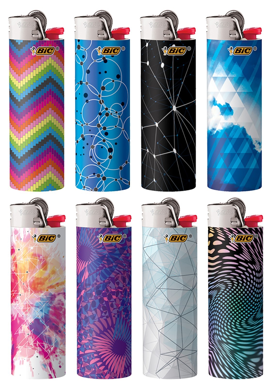 BIC Special Edition Bob Marley Series Lighters, Set of 8 BIC Special Edition Bob Marley Series Lighters, Set of 8
