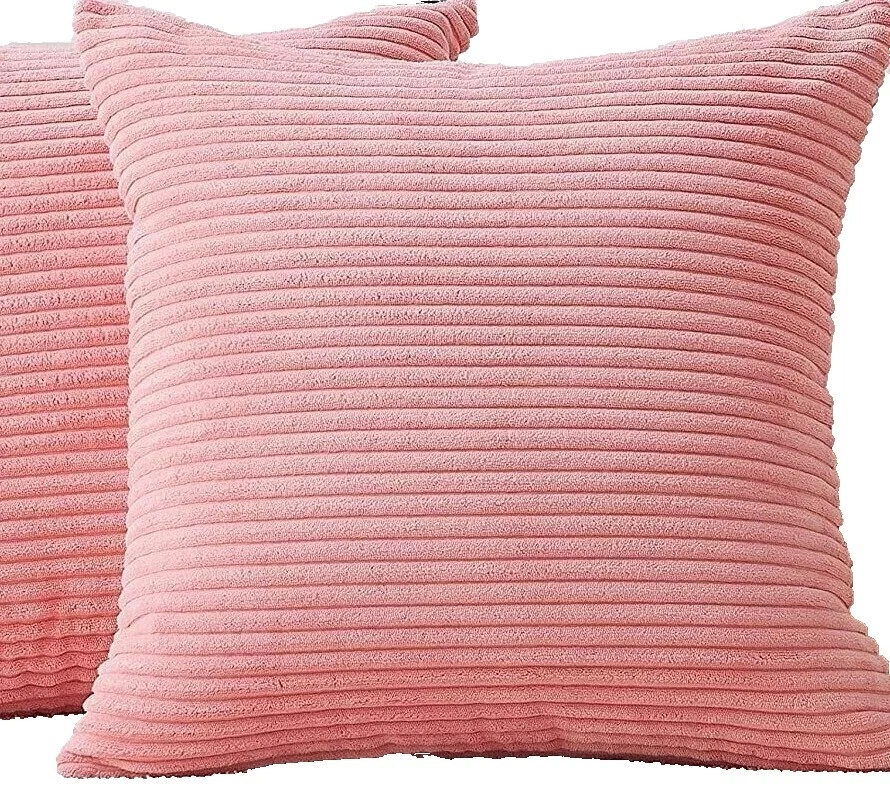 Almohadas de Decoración para el Hogar Habitación a rayas de chenilla