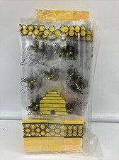 100x&rsquo;s Plastic Bee Gift Bags Party Favors 7.5&rdquo; X 3.5&rdquo; -FAST FREE SHIPPING