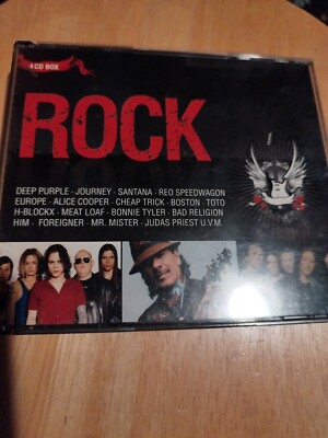 Various - Rock Top-Hit-Box sehr gut/gut