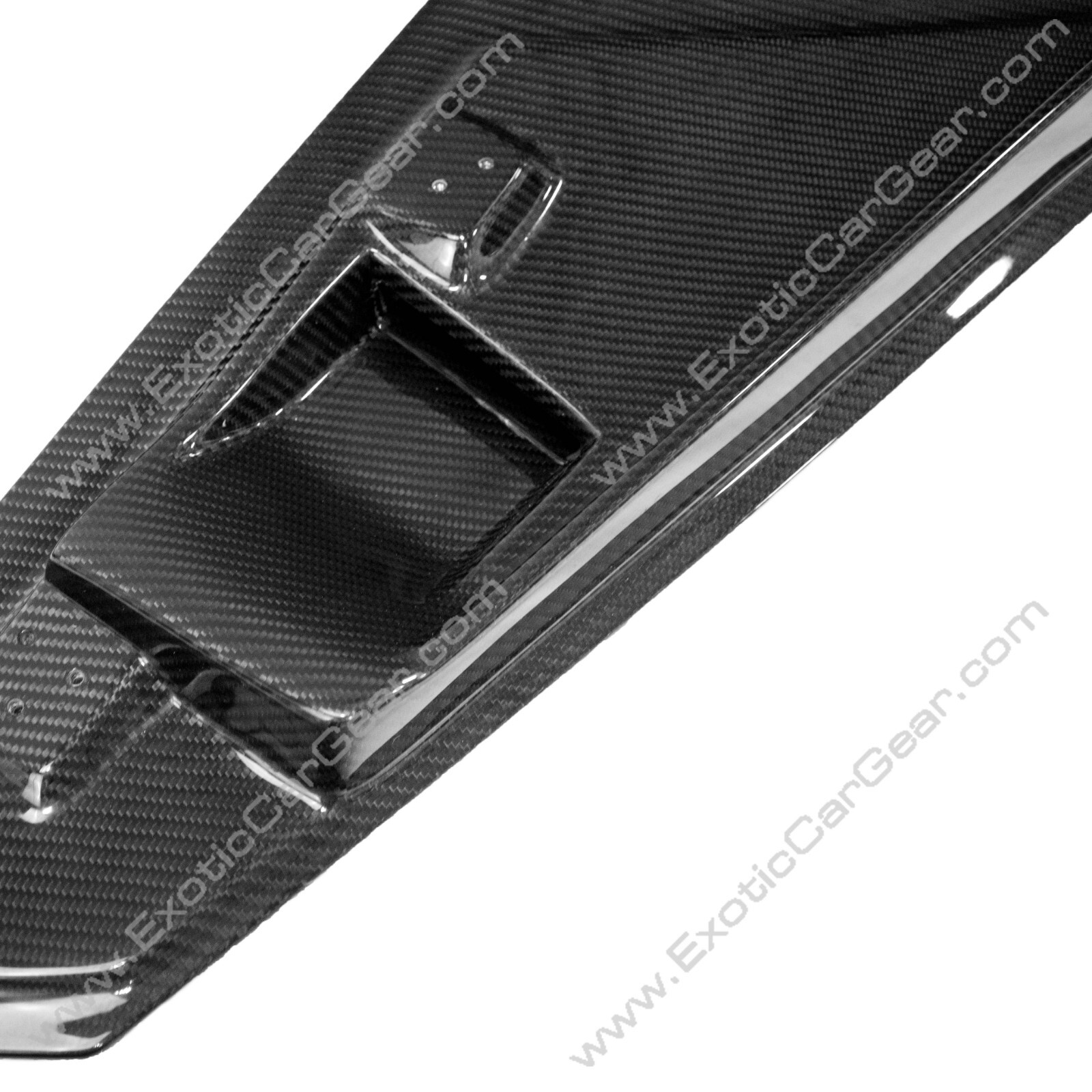 Lamborghini Aventador Carbon Fiber SV Style Large Engine Intake Panels