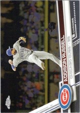 2017 Topps Chrome #36 Addison Russell Chicago Cubs
