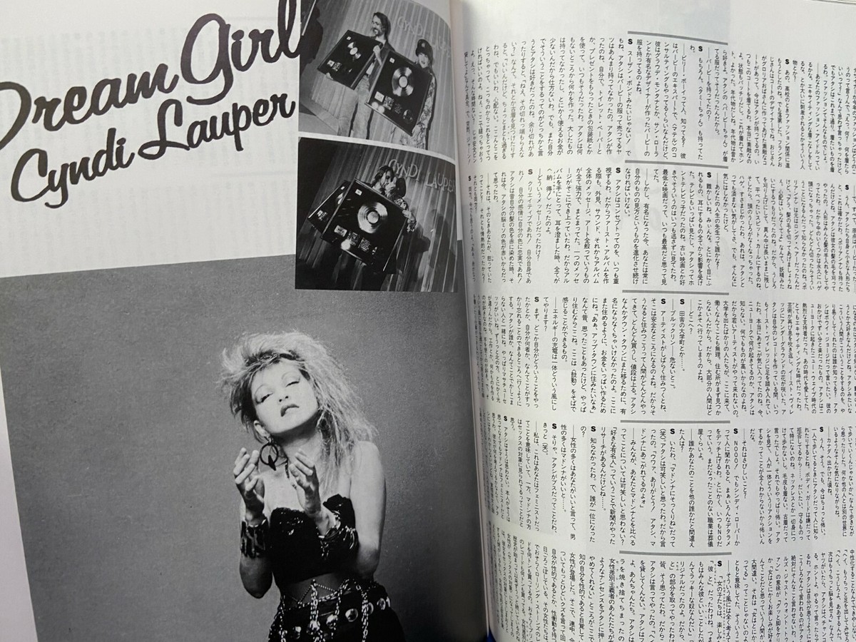 MADONNA パンフレット MADONNA Japan 1984 P-1887 NM 7