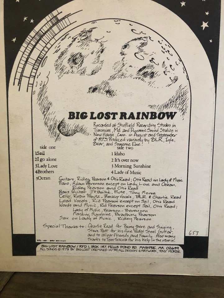 BIG LOST RAINBOW.....FOLKY PSYCH RARE ORIGINAL! - Image 2 of 4