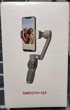 NEW !!!  Zhiyun Smooth Q3 Gimbal Stabilizer Camera Tripod Pictures Movie Phone 