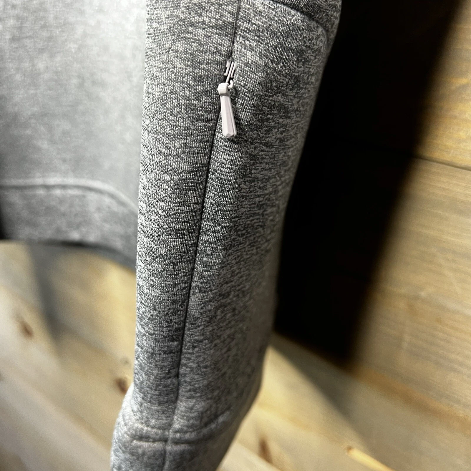 VETEMENTS Sodo Apparel Tech Fleece Pullover Felpa con Cappuccio Performance Grigio Slu Uomo Taglia Media