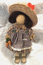 Laddie  Friends / Lizzie High  Delia Valentine  Wood Whimsical Folk Doll