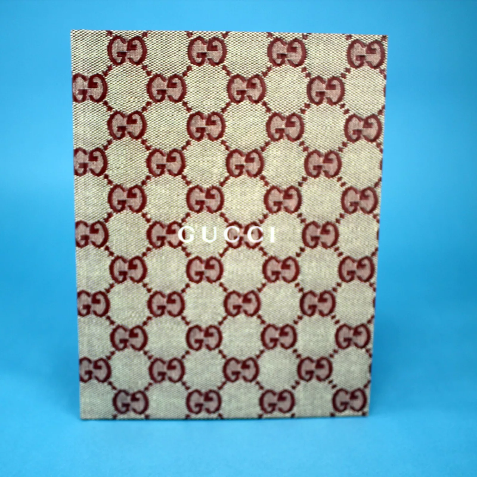 Carnet de papeterie rouge GUCCI GG grattoir livre accessoires couverture rigide Japon