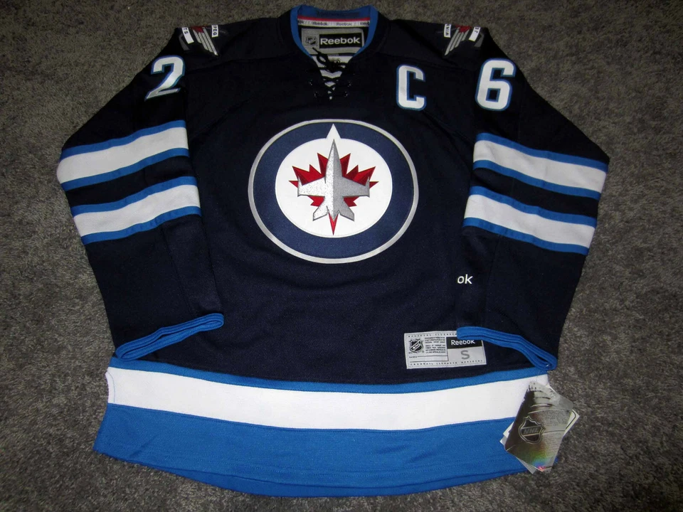 BLAKE WHEELER Winnipeg Jets SIGNED Autographed JERSEY w/ JSA COA Small NEW - Image 3 of 3