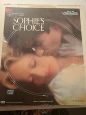 Sophie's Choice Part one disc RCA Videodiscs CED meryl streep
