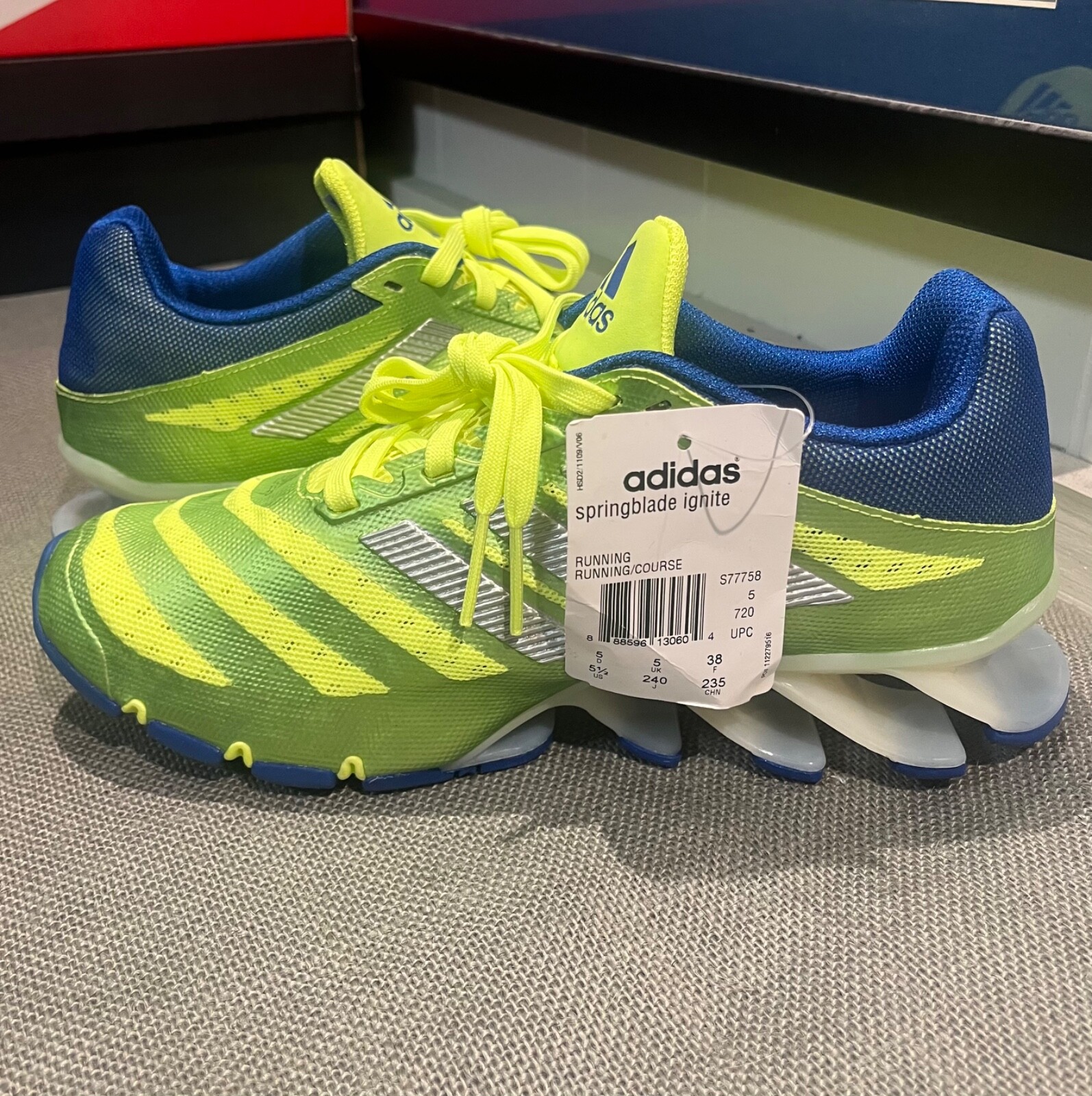 Rare Adidas Springblade Ignite Men’s 5.5/Women’s 7 - New, No Box image 8