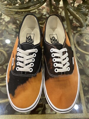 Vans Classic Lo Lace Up Bleached Skate Sneakers [8M, 9.5W] | eBay