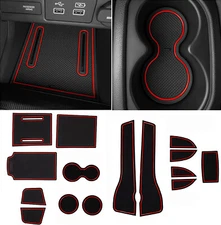 Cup Holder Liner Inserts For Honda Civic Accessories 2022-2025 Door Console Mats