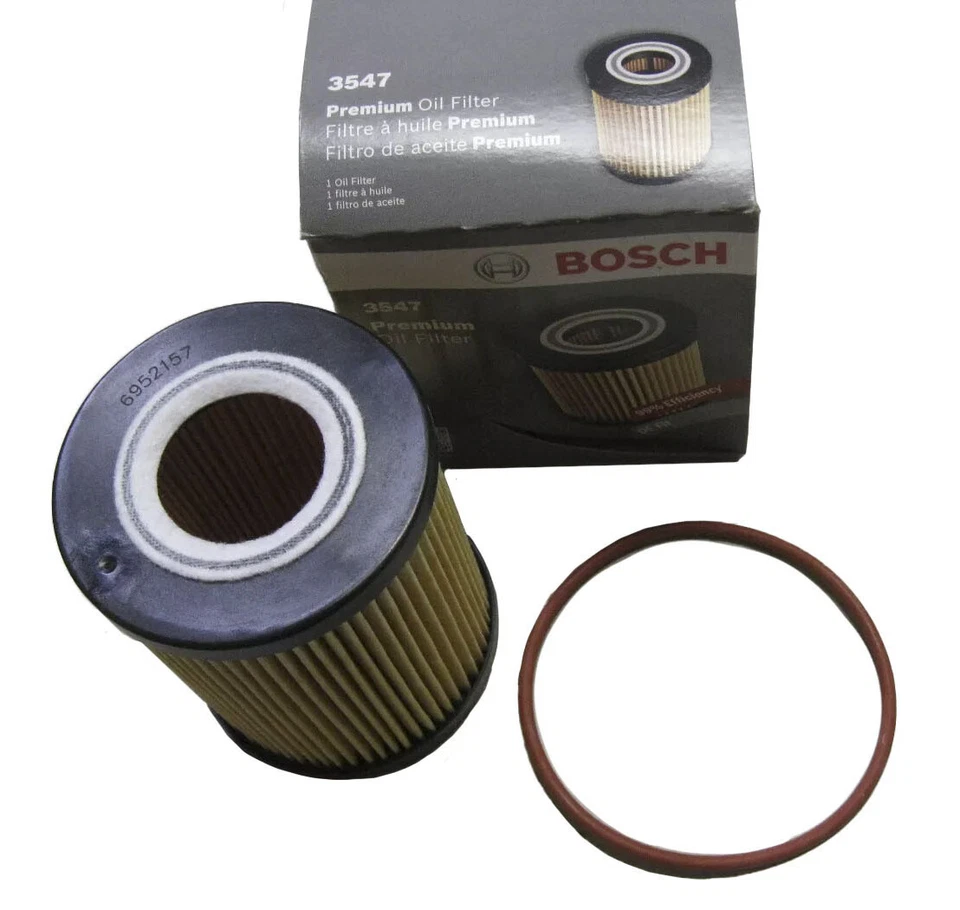Масляный фильтр 3547 для 1996-2006 BMW Z4 X5 525i 530i 330Ci 323i 328i Ford GT Bosch - Изображение 2 из 4