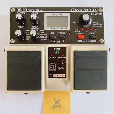 BOSS DD-20 Digital Delay GIGA DELAY Guitar Effect Pedal from