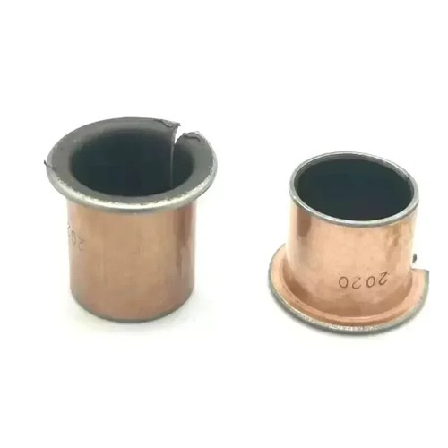 ID 6/8/10mm OD 8/10/12mm SF1-F Flanged Copper Sleeve / Oil-Free Bushing Flanged - Picture 3 of 7