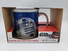 Star Wars Tazza da caffè in ceramica R2D2 e CP30 con chicchi di gelatina
