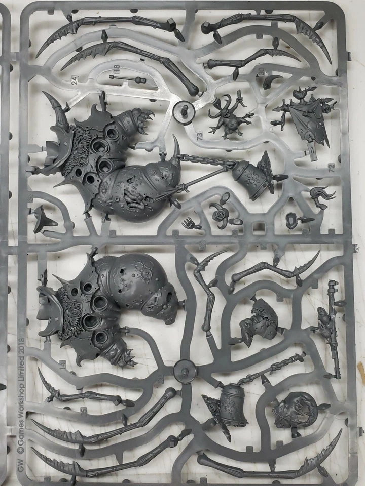 Pusgoyle Blightlords, Maggotkin of Nurgle, AOS, GW - Image 3 of 4