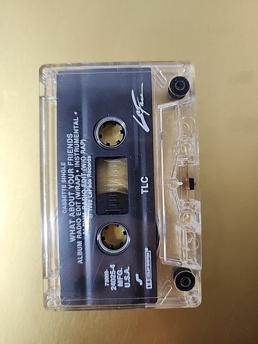 TLC - What About Your Friends (Cassette Single, 1992) R&B, Hip-Hop - Picture 5 of 6