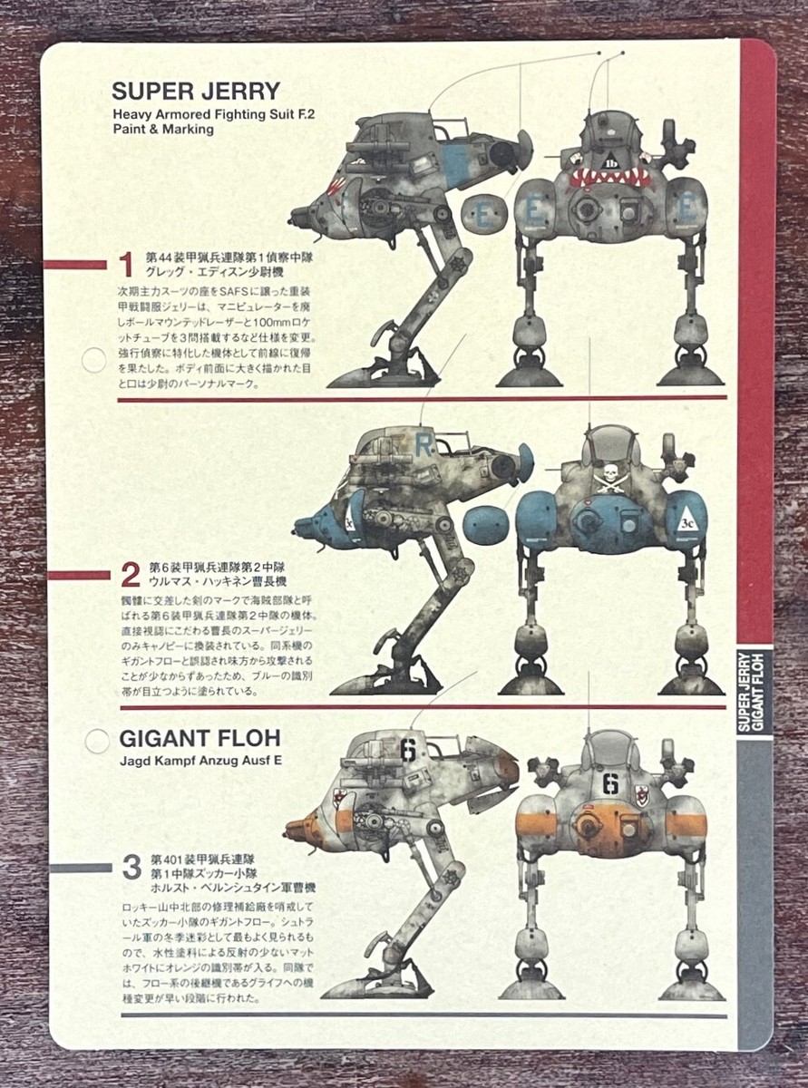 Ma.K HAFS F.2 Super Jerry JKAA E Gigant Floh WAVE 1/20 Kit Ma.K HAFS F.2 Super Jerry JKAA E Gigant Floh WAVE 1/20 Kit