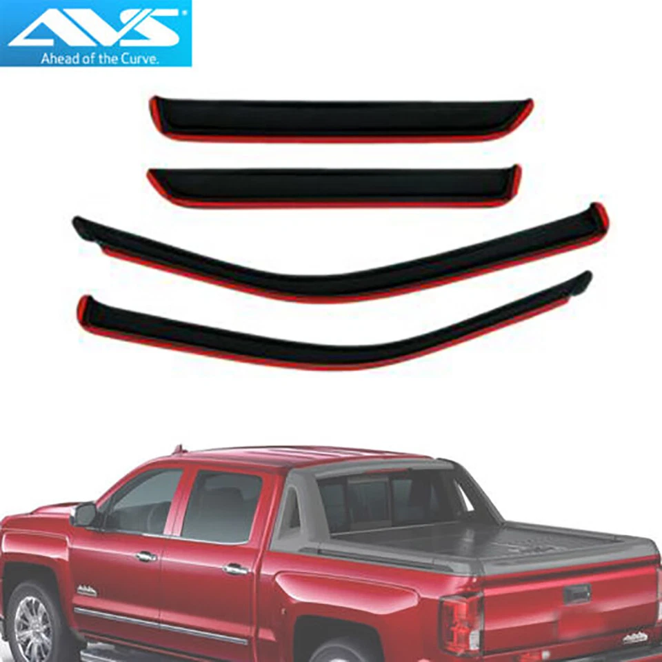 Deflector en canal Ventvisor Auto Ventshade 194407 4 piezas. Se adapta a Frontier 05-19 Foto 2 de 4