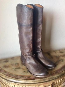 womens distressed tall boots