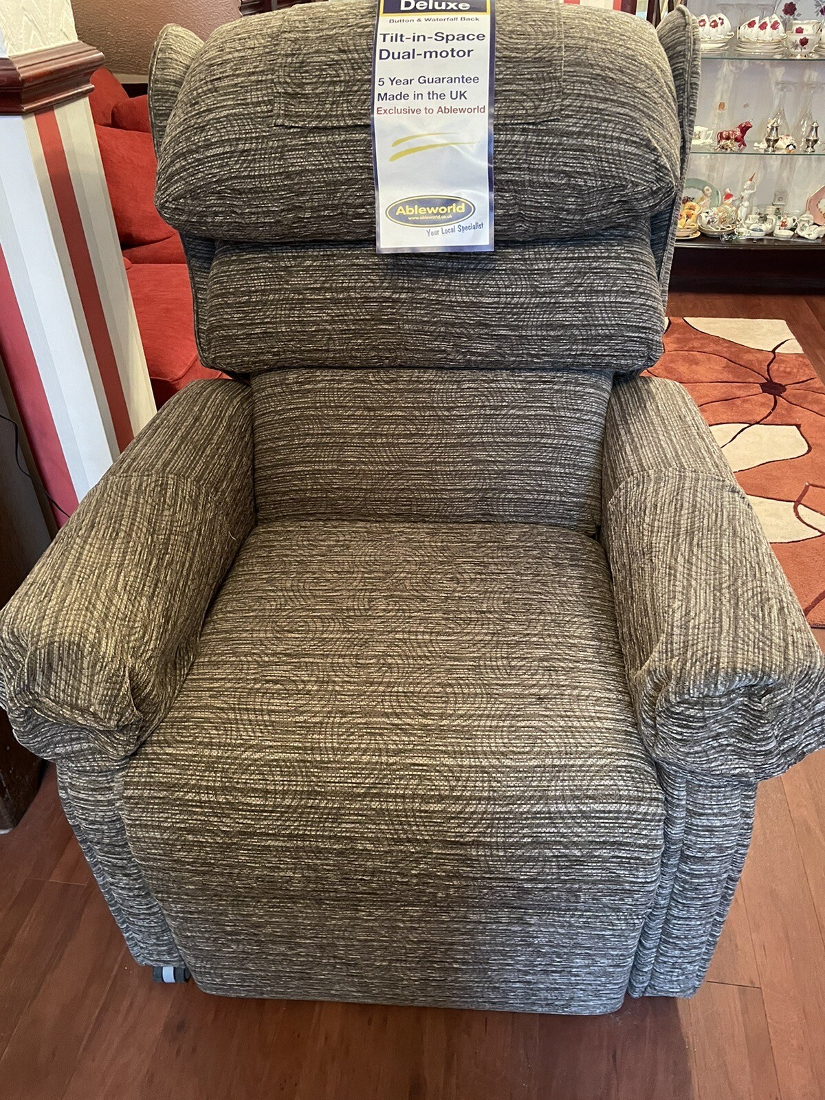 Ableworld Cheshire Deluxe Arm Chair with Motor Riser Recliner Tilt eBay