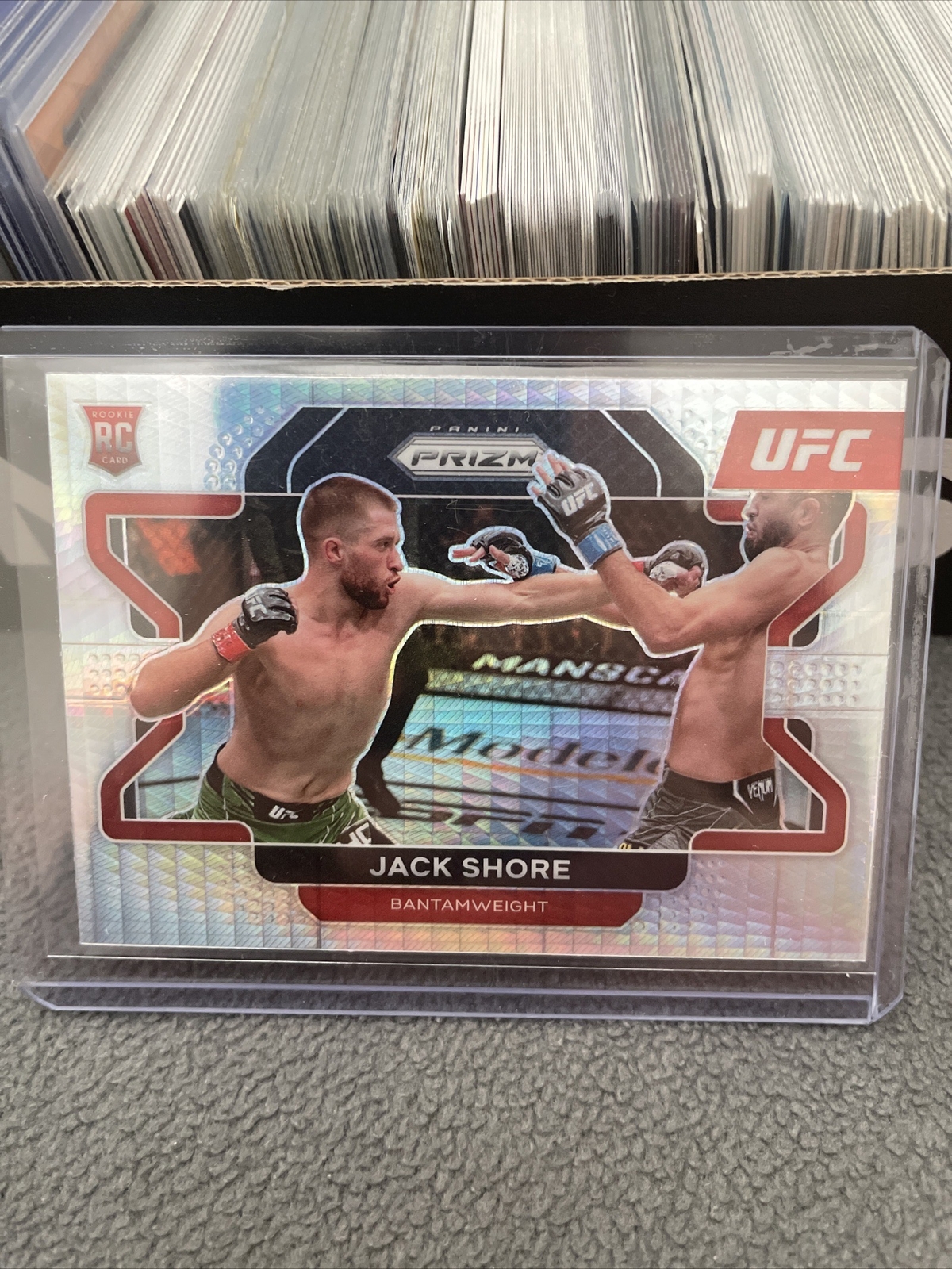 2022 Panini Prizm UFC Prizms Silver #33 Jack Shore ROOKIE RC