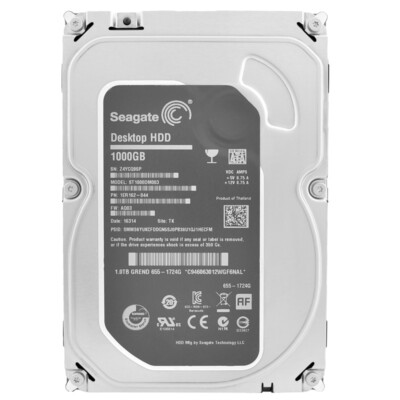 Festplatte Seagate 1TB ST1000DM003 64MB 7200U/min Sata III 3,5'' Zoll