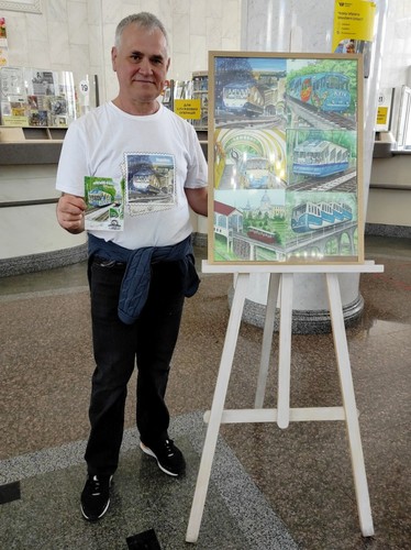 Card 6+3 signatures Kyiv Funicular. 120 years old - May 7, 2025 - Picture 19 of 19