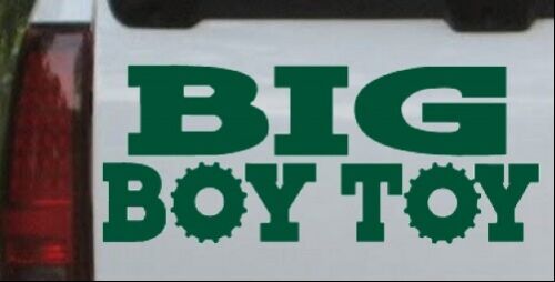 Big Boy Toy Car Truck UTV ATV Window Laptop Decal Sticker - Picture 14 of 32