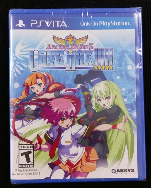 Arcana Heart 3: Love Max PlayStation Vita NEW