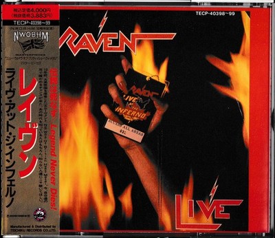 Raven - Live At The Inferno 2xCD Album RE CD Rock Heavy Metal 027