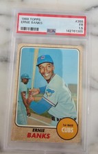 1968 Topps #355 Ernie Banks PSA 1.5 Vintage HOF Baseball Card