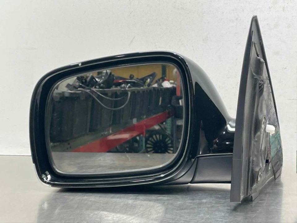 Черное оригинальное левое боковое зеркало заднего вида со стороны водителя для Volkswagen Touareg 2004-2007 годов выпуска - Изображение 2 из 4