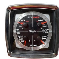 Chaparral Boat Multifunction Gauge 780911SDFB| 4 1/4 Inch Teleflex