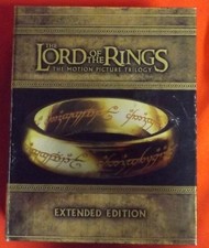 The Lord of the Rings Trilogy Extended Edition Blu Ray Gold Boxset Complete