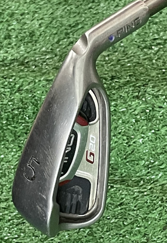 Ping G20 Blue Dot Single 5 Iron TFC 169I Graphite Shaft Senior Flex