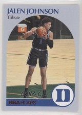 2021-22 Panini Chronicles Draft Picks Hoops Retro Pink Jalen Johnson #63 3l7